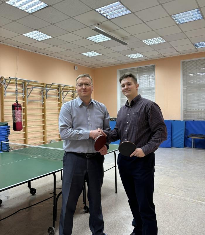 Турнир по настольному теннису «Спорт против наркотиков».